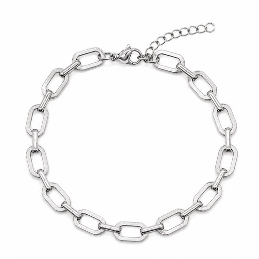 Wide Link Chain Bracelet