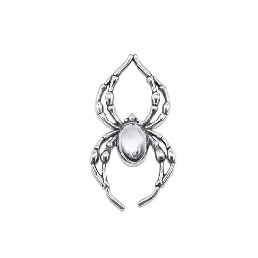 Orb weaver spider charm