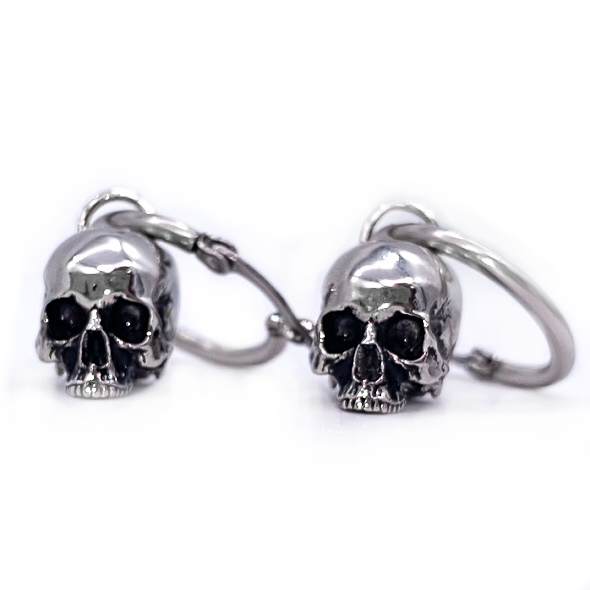 Hel Skull Earrings mysticumluna2021
