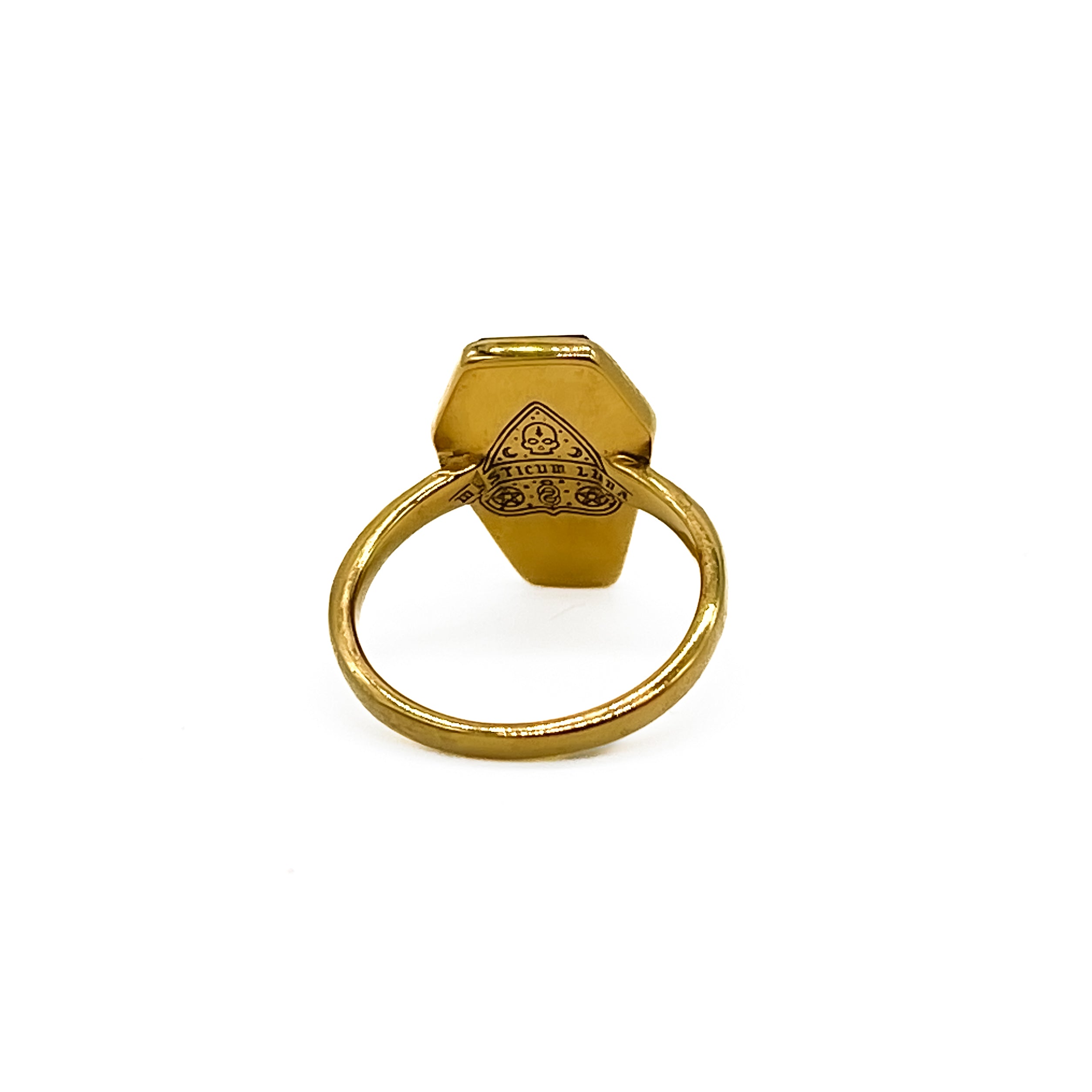 Gold deals gothic rings