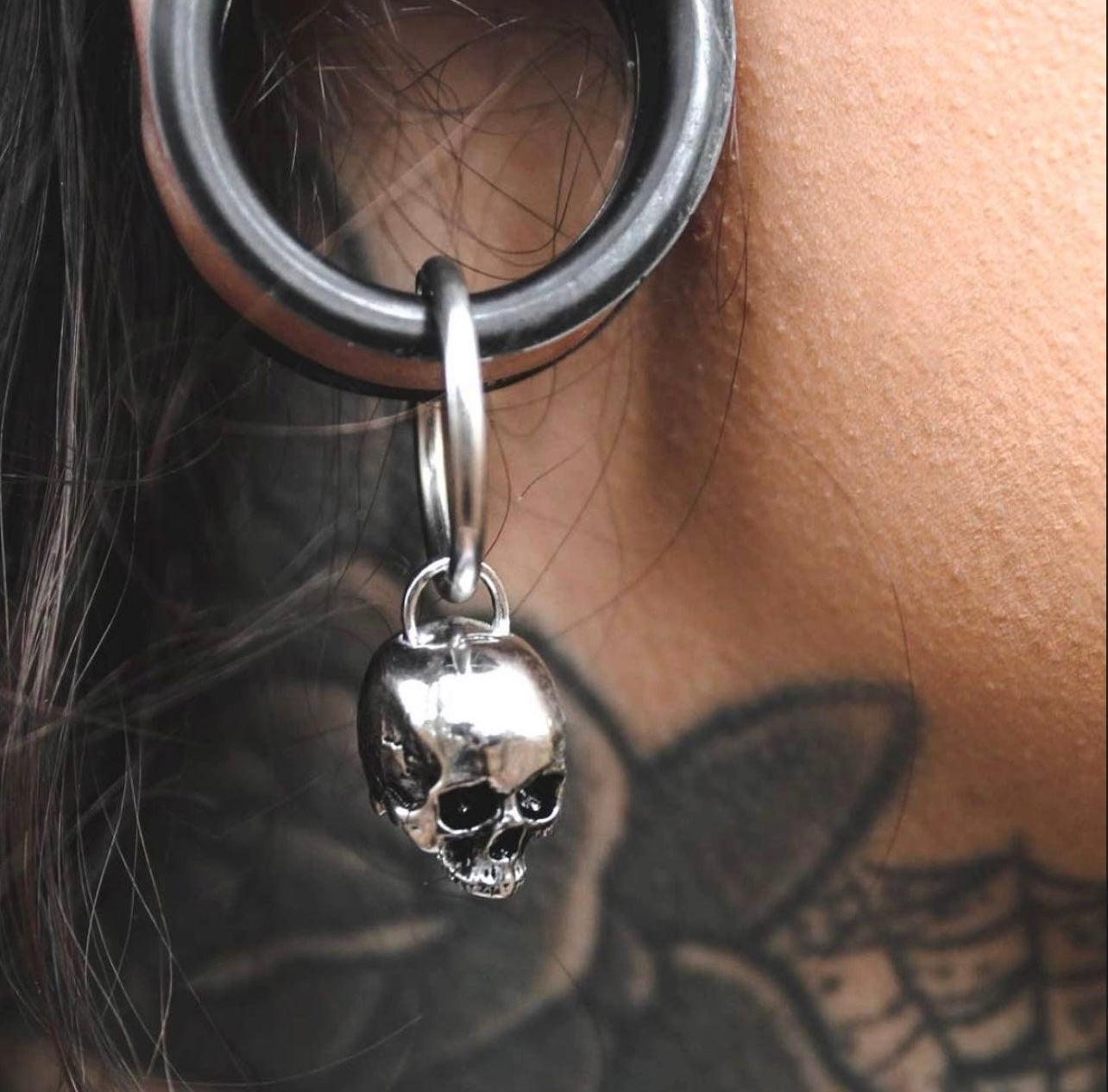 Hel Skull Earrings mysticumluna2021