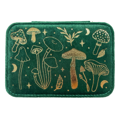 Green Witch Mushroom Jewellery Box Mysticum Luna