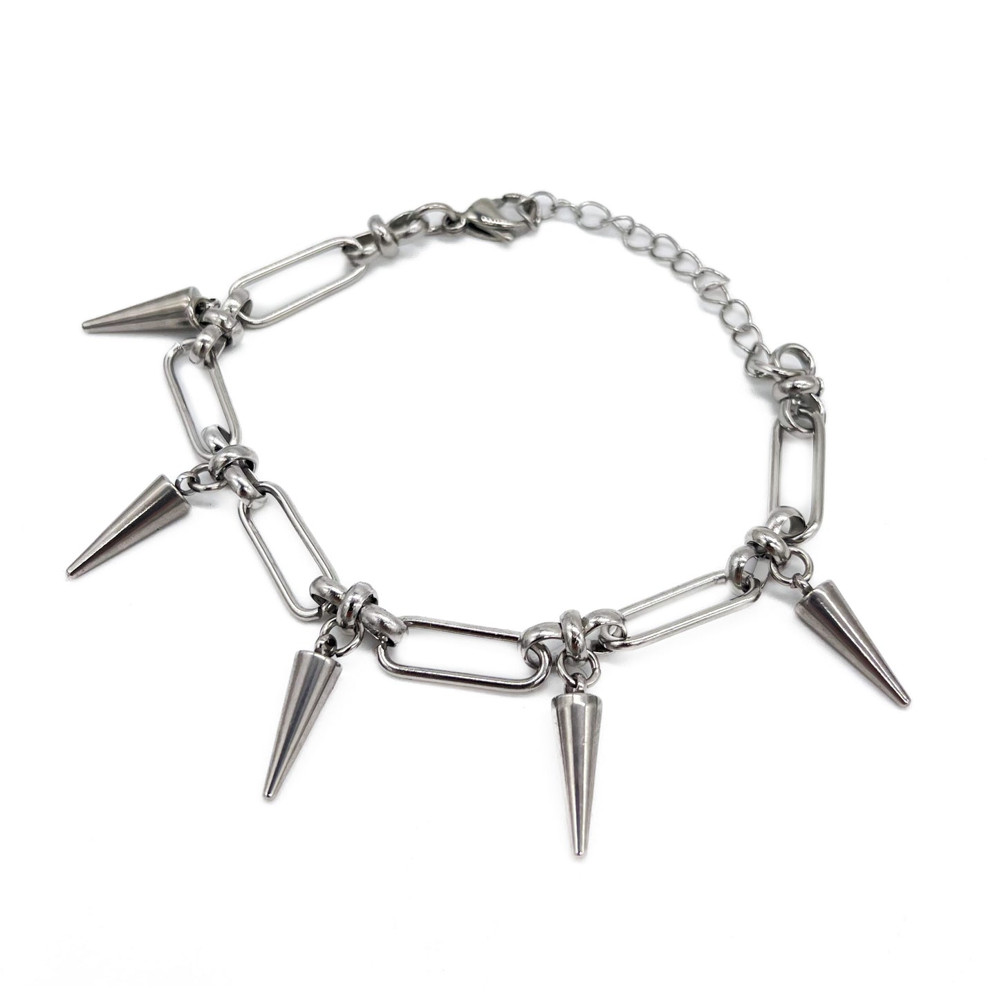 Temptress Spike Chain Bracelet | Stainless Steel Jewellery – Mysticum Luna
