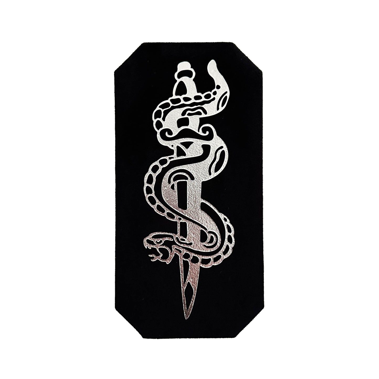 Snake and Dagger Black Ring Holder Mysticum Luna