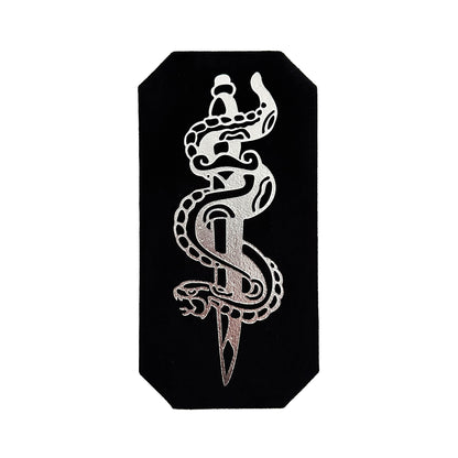 Snake and Dagger Black Ring Holder Mysticum Luna